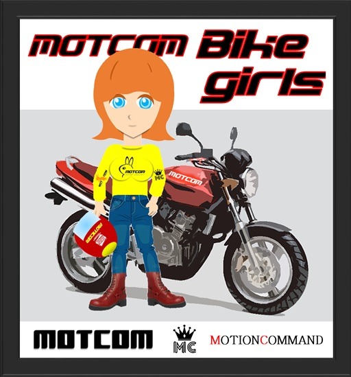 ○○ガール　〇〇女子　バイク女子　バイクガール　MOTCOM（モットコム）